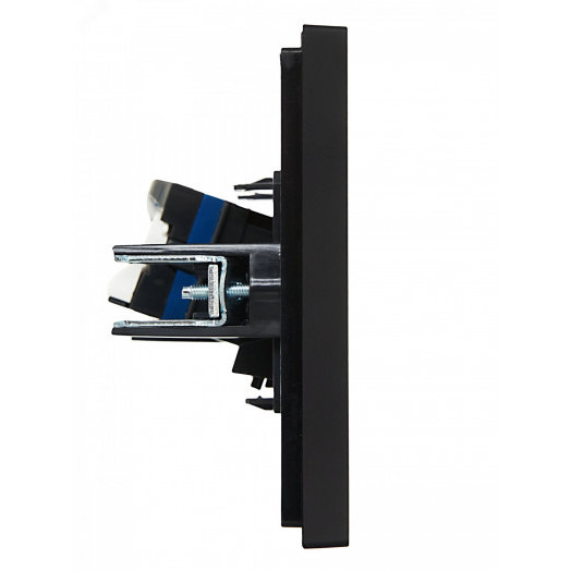 FORTE&PIANO Розетка компьютерная RJ45 кат.6 FP131 черный IEK