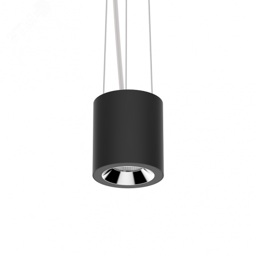 Светильник светодиодный ДСО-55Вт 5400Лм 4000К DL-02 Tube DALI 35 град Черный