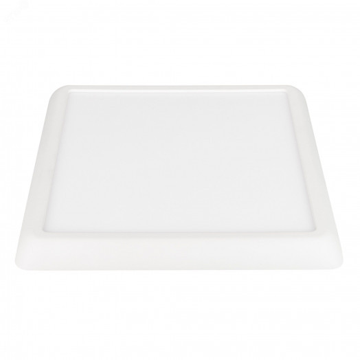 Светильник CL-FIOKK-S220x220-18W Day4000-MIX (WH, 120 deg, 230V) (, IP44 Пластик, 3 года)