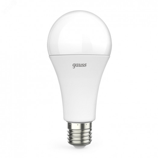 Лампа светодиодная LED 22 Вт 2000 лм 6500К AC150-265В E27 А70 (груша) холодная  Black Gauss