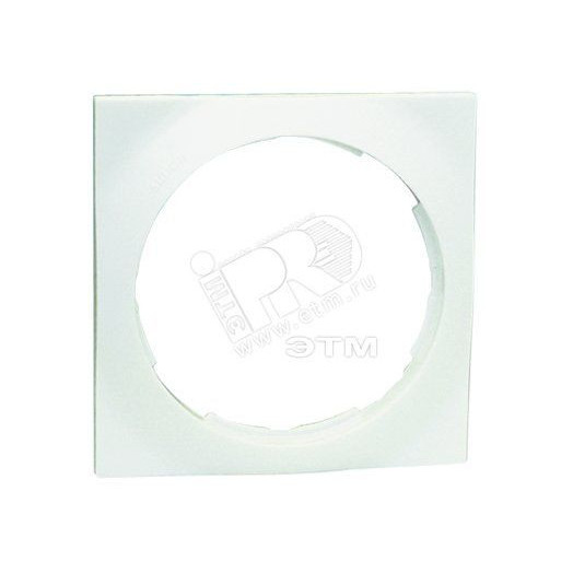 Рамка 3 поста, квадрат, S88, белый