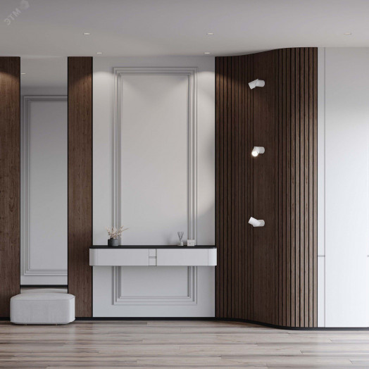 Светильник SP-TWIST-SURFACE-R70-12W Warm3000 (BK, 30 deg) (, IP40 Металл, 3 года)