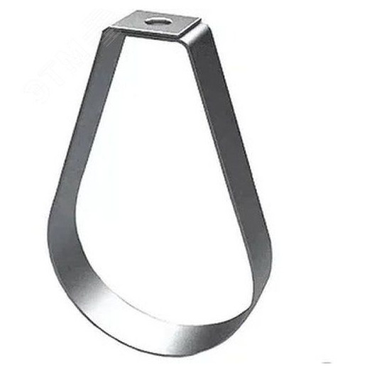 Хомут спринклерный без гайки, 2,5 (75-80мм) Д11, гальван. цинк