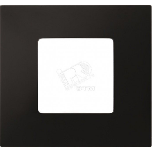 Рамка-декор на 2 поста для 2700620-03., S27Pl, чёрный