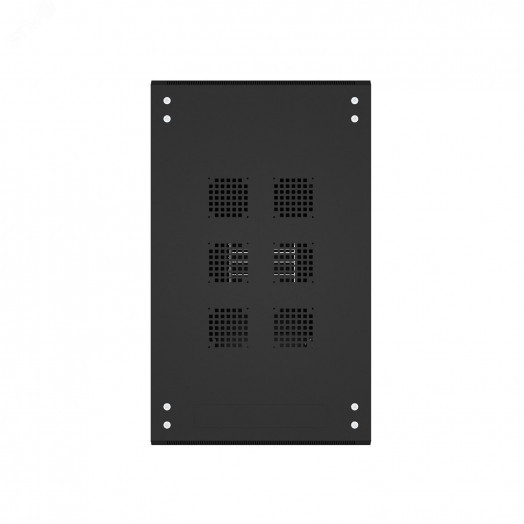 Шкаф напольный универсальный серверный R 47U 800х1000мм, 4 профиля 19, двери перфорированная и сплошная металл, боковые стенки съемные, регулируемые опоры, разобранный, черный RAL 9005