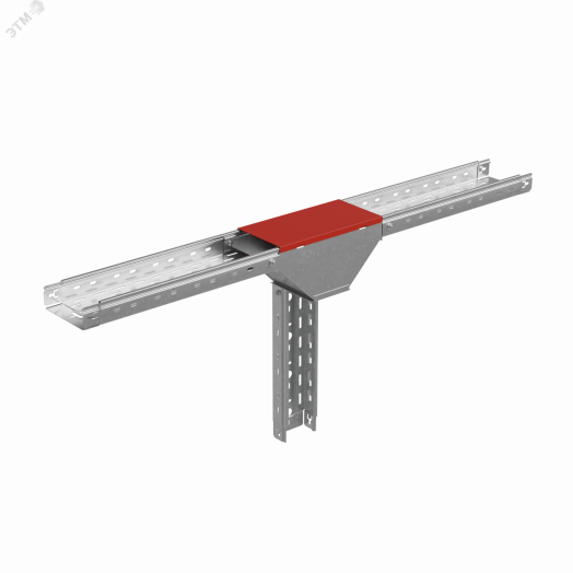 Крышка на верт. Т-ответвитель переходник 150-100 мм с разворотом трассы на 90 гр. ПЛЮС (нижняя часть меньше исходной) HD