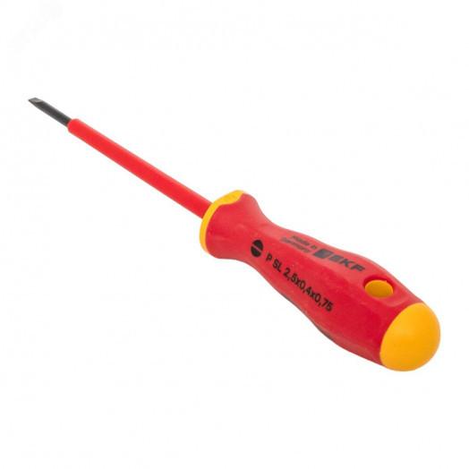 Отвертка Professional SL2.5х0.4 мм VDE 1000В