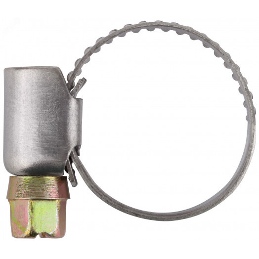 Хомут обжимной (нержавеющая сталь) 12-22 мм