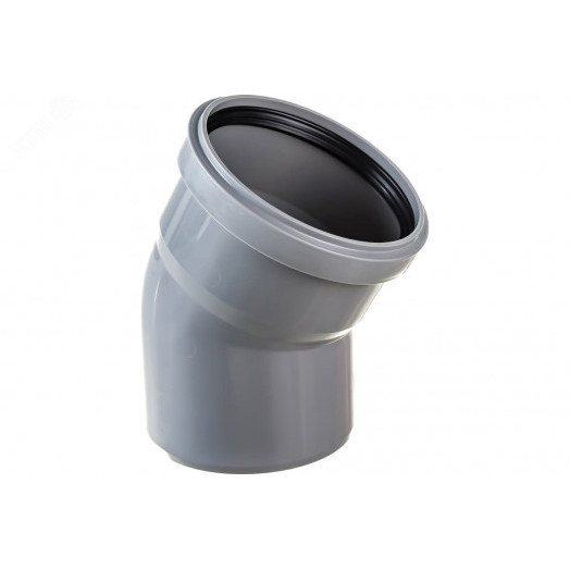 Отвод канализационный 125х30 град.