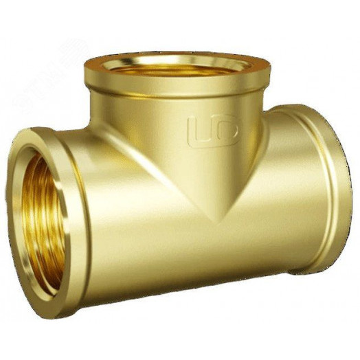 Тройник 3/4' ВР/НР/ВР латунь