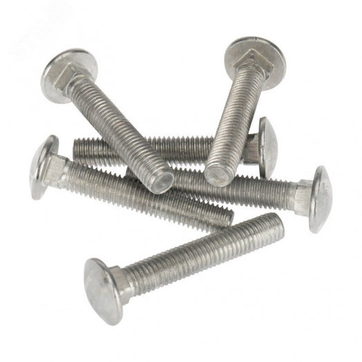 Болт мебельный DIN 603. 10х60 (15 шт/уп)