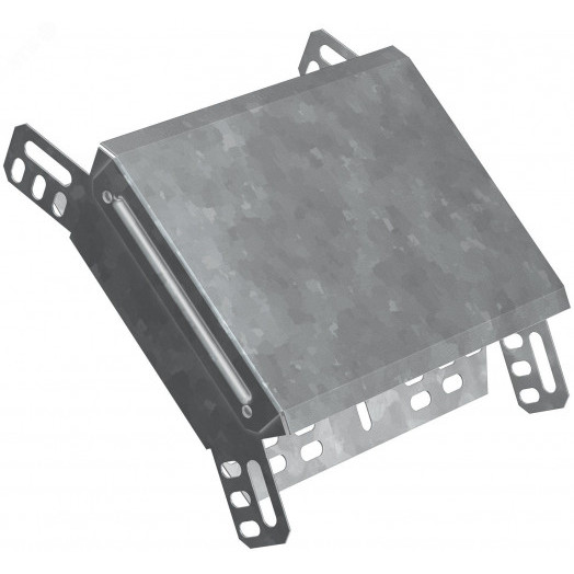 Поворот на 45град. вертикальный внешний 50х400 горячеоцинкованный