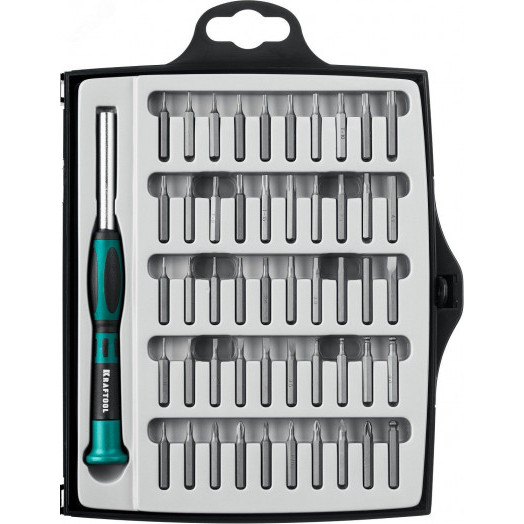 Отвертка для точных работ со сменными битами 51 предм., Precision-51