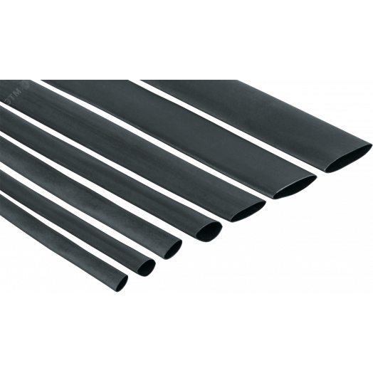 Трубка термоусаживаемая NST-G-12-4-100-10-BL с клеевым слоем (10 шт)