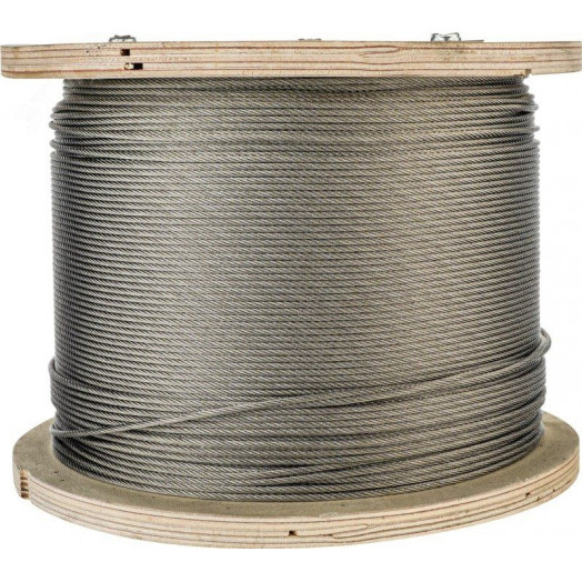 Трос нержавеющий  6,0мм 7x 7  A2