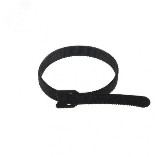 хомут-липучка многоразовый 320х14 мм, черный (1уп - 12шт), REXANT