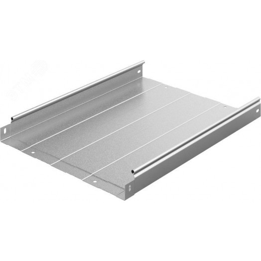 Металлический лоток неперфорированный 400х50х3000, толщина 1,0 мм, Сендзимир цинк