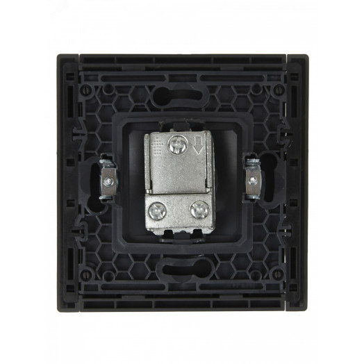 FORTE&PIANO Розетка TV проходная FP329 серый IEK