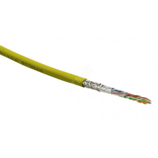 Кабель SFUTP4-C5E-S24-IN-LSZH-YL-305 (305 м) витая паракат.5e 4 пары (24 AWG)