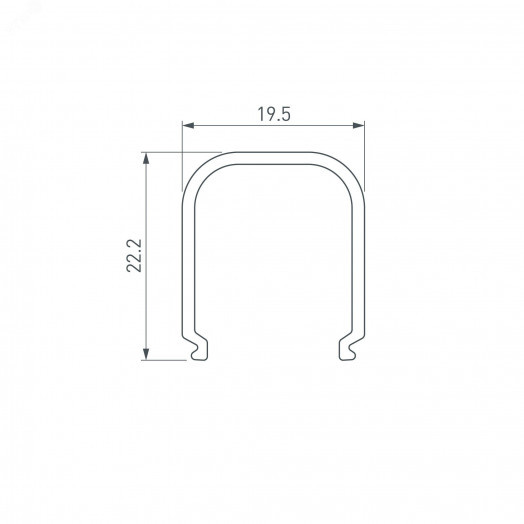 Экран ARH-WIDE-(B)-H20-2000 RRC Frost-PM (ARL, Пластик)