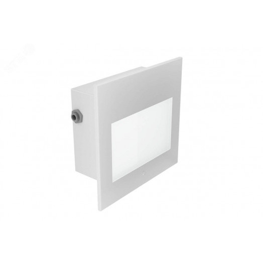 Светильник LED STEP (СБО) 5Вт 300Лм КСС Д 5,0К опал IP65 встраиваемый