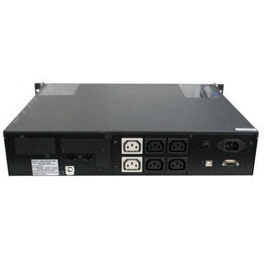 Источник бесперебойного питания Line-interactive KIN-600AP RM 600 ВА/480 Вт фазы 1/1 Rack IEC C13