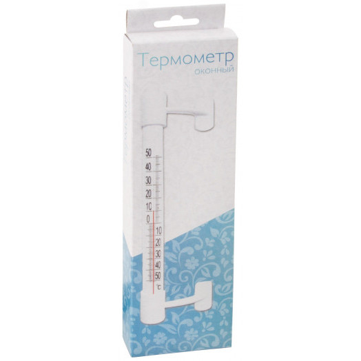 Термометр оконный Липучка Т-5 стеклянный