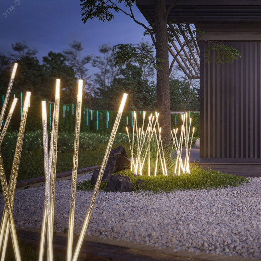 Светильник KT-CHAMPAGNE-L1200-3W Warm3000 (DG, 180 deg, 24V) (, IP65 Металл, 3 года)