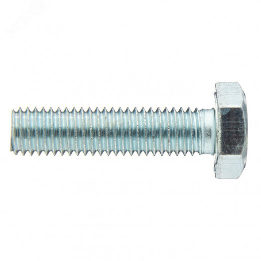 Болт DIN933 М10х50 шестигранная голова полная резьба оцинкованный (25кг / 680шт)