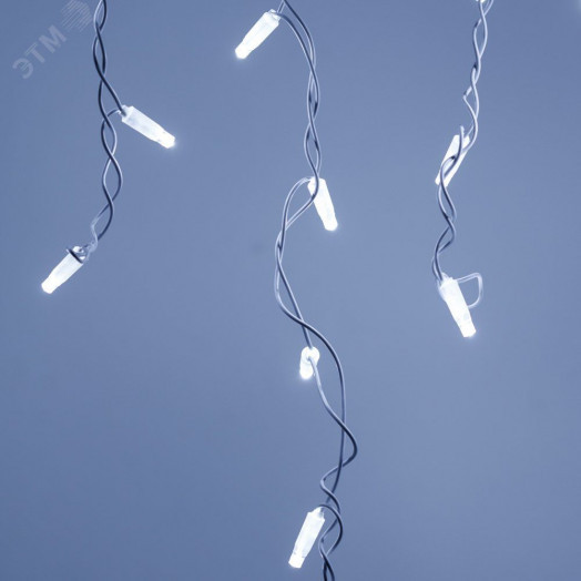 Светодиодная гирлянда ARD-EDGE-PRO-4000x600-WHITE-128LED-MILK-FLASH White (230V, 8W) (Ardecoled, IP65)