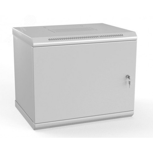 Шкаф настенный 19-дюймовый (19'') 9U500x600х300мм стал дв