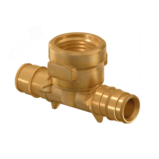 Тройник 32х1' ВР для труб PE-Xa, латунь