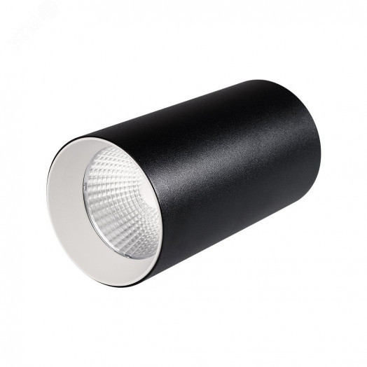 Светильник накладной SP-POLO-R85-1-15W Warm White 40deg (Black, White Ring) (ARL, IP20 Металл, 3 года)