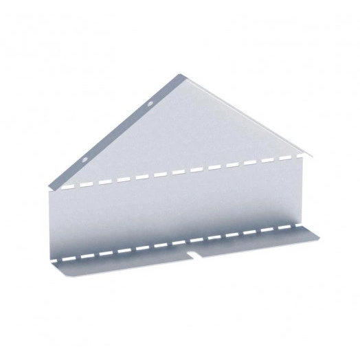 Заглушка для крышки двускатной 50х200 сталь 0.8мм HDZ гор. оцинк. EKF zkdsk50200-HDZ