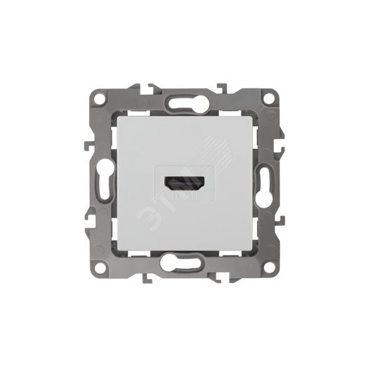 Розетка HDMI, Эра12, белый, 12-3114-01