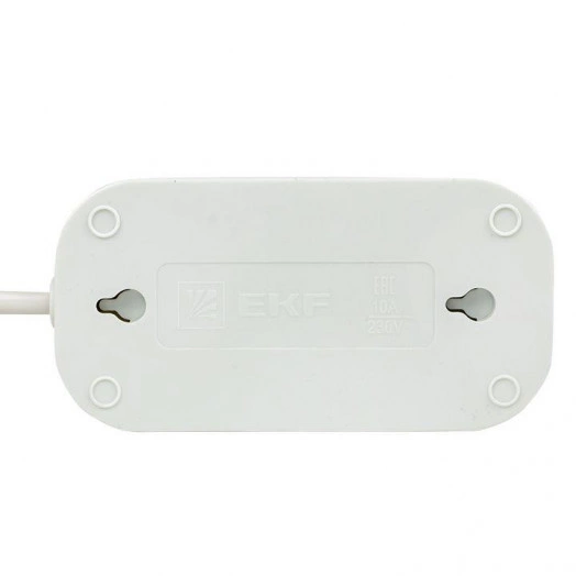 Удлинитель 2х2м без заземл. 10А IP20 Эксперт 2.2кВт ПВС 2х0.75 PROxima EKF UBA10-275-2-02