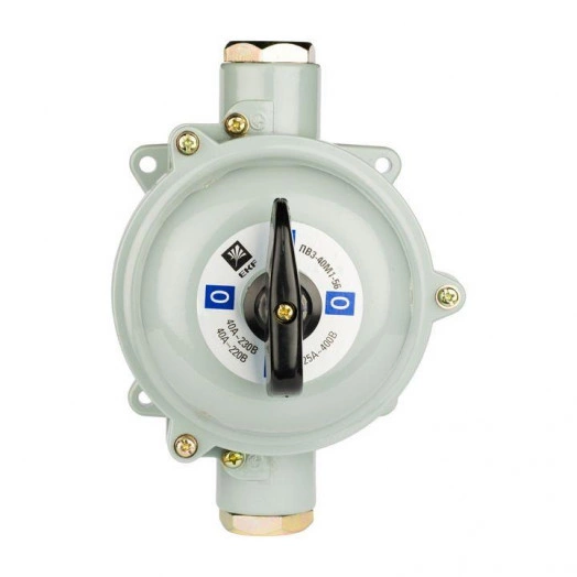 Выключатель пакетный 1-кл. 100А IP56 ПВ3-100 М1 сил. сер. EKF pv-3-100-5