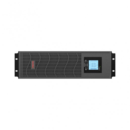 ИБП линейно-интерактивный Info Rackmount Pro 1500ВА/1200Вт 1/1 EPO USB RJ45 6xIEC C13 Rack 3U SNMP/AS400 slot 2x9Aч DKC INFORPRO1500IN
