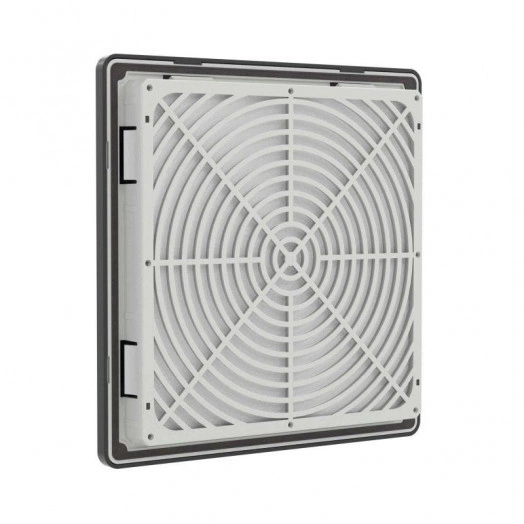 Вентиляционная решетка с фильтром RF 252х252мм IP54 RAL9005 DKC R5RF15B