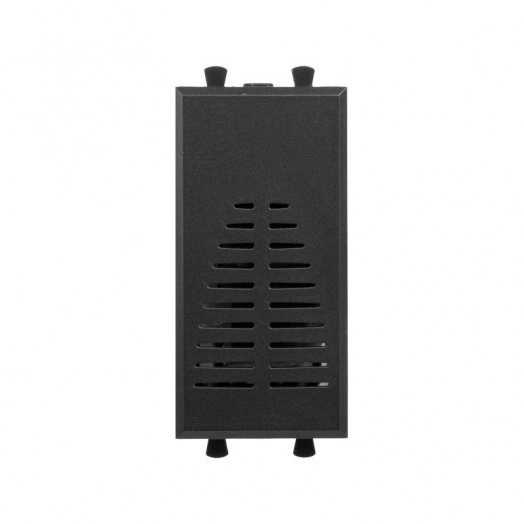 Звонок модульный 1мод. Avanti "Черный матовый" DKC 4412191