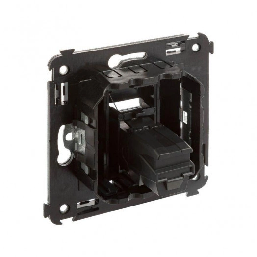 Розетка USB 3.0 1-м СП Avanti "Черный матовый" тип А-А DKC 4412303