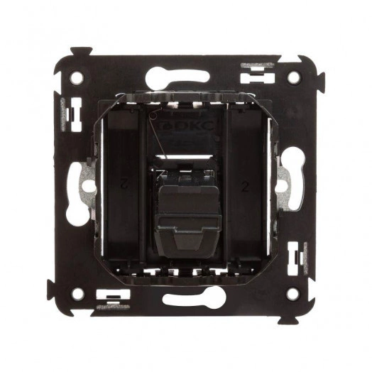 Розетка HDMI 1-м СП Avanti "Черный матовый" тип А-А DKC 4412253