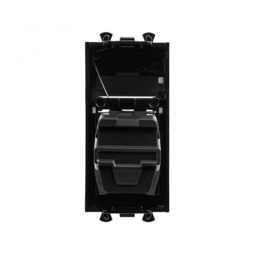 Розетка HDMI 1мод. Avanti "Черный матовый" тип А-А модульная DKC 4412251