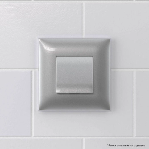 Вывод кабеля из стены "Avanti" "Закаленная сталь" DKC 4404983