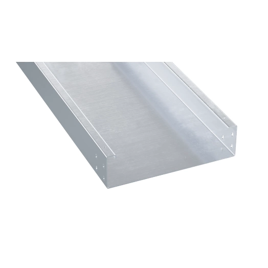 Лоток листовой неперфорированный 80х300 L3000 2мм нерж. сталь AISI 304 DKC INH830C