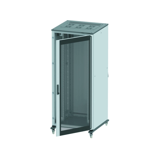 Шкаф напол. 38U 800х1000 передняя дверь-стекло; задняя глухая дверь; крыша укомплектована вводом и заглушками DKC R5IT3881GS