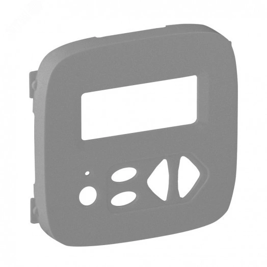 Valena ALLURE Лицевая панель локального модуля управления звуковой трансляции Алюминий