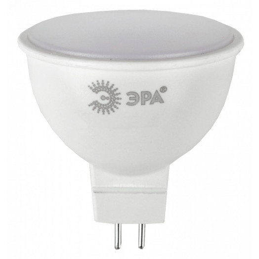Лампа светодиодная LED MR16-12W-840-GU5.3 (диод, софит, 12Вт, нейтр, GU5.3) ЭРА (10/100/4000) ЭРА