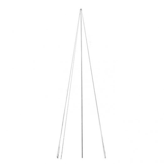 Мачта молниеприемная d40мм L4000 с оттяжками St PROxima EKF lp-4000-40-st