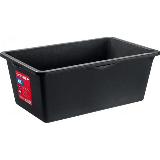 Таз 60 л прямоугольный строительный